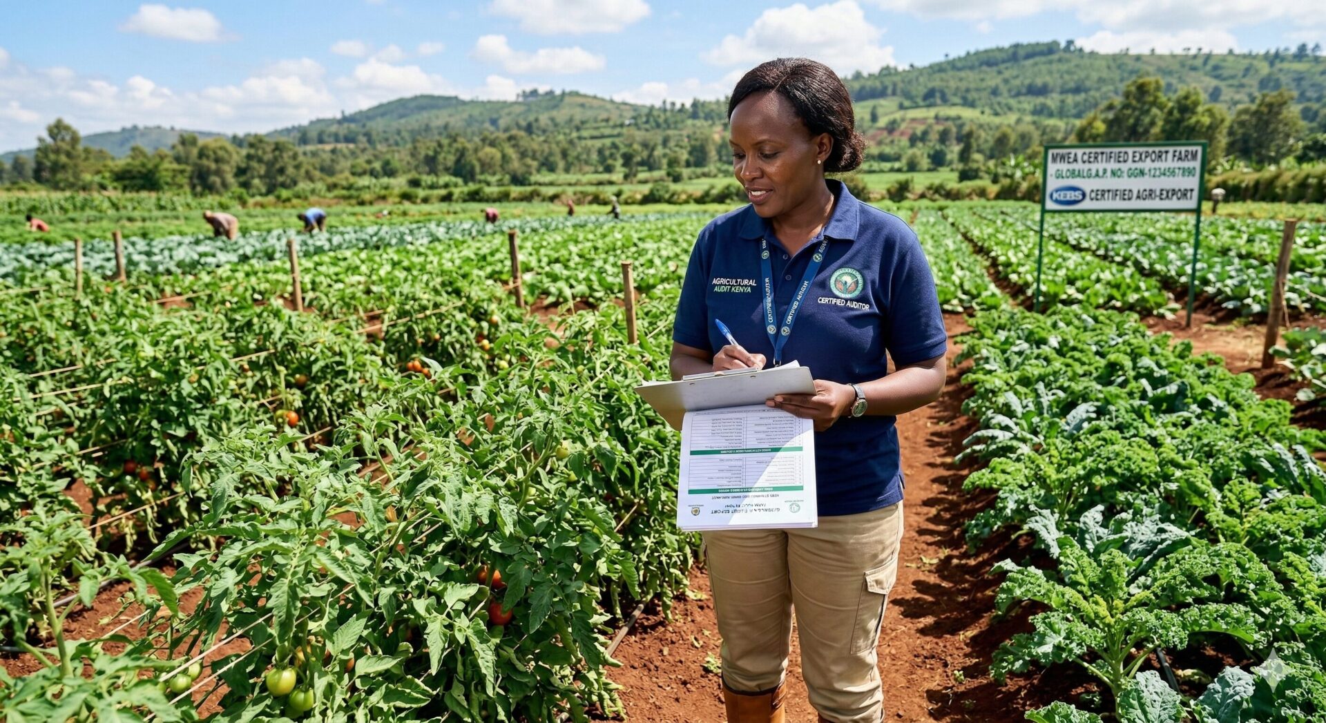 GLOBALG.A.P certified farm in Kenya
